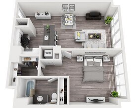 Plan A1C N/A-1516 floor plan
